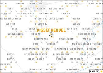 map of Vissenheuvel