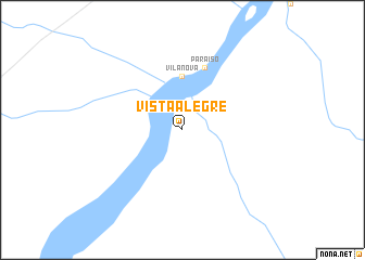 map of Vista Alegre