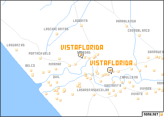 map of Vista Florida