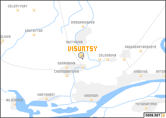 map of Visuntsy