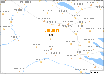 map of Visusti