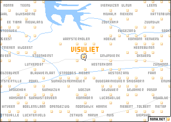 map of Visvliet