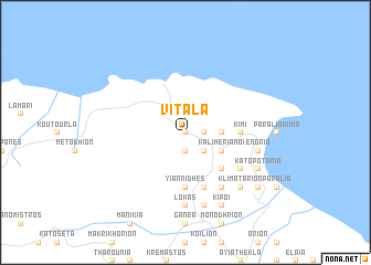 map of Vítala