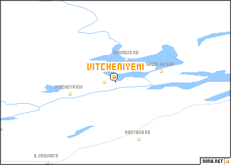 map of Vitcheniyemi