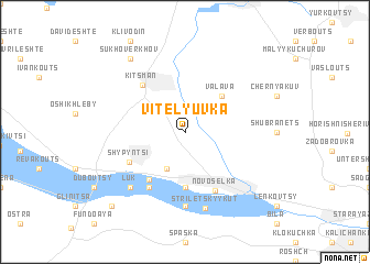 map of Vitelyuvka