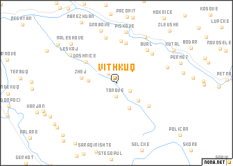 map of Vithkuq