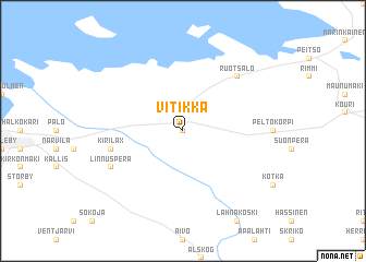 map of Vitikka