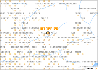 map of Vitoreira