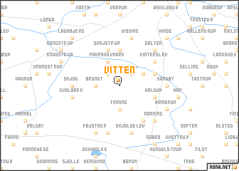 map of Vitten