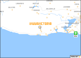 map of Viuda Victoria