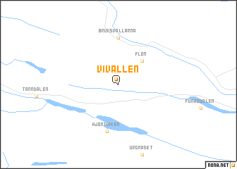 map of Vivallen