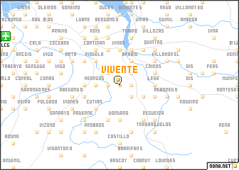 map of Vivente