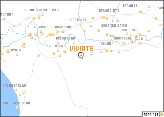map of Viviate