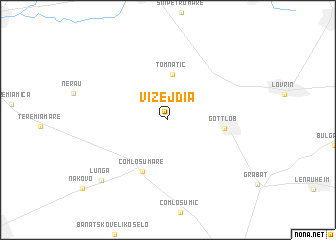 map of Vizejdia