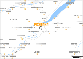 map of Vizhenka
