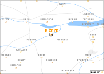 map of Viznya