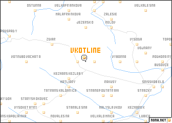 map of Vkotline
