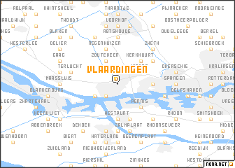 map of Vlaardingen