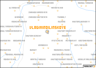 map of Vladimiro-Ilʼinskoye