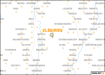 map of Vladimiru