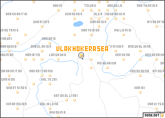 map of Vlakhokeraséa