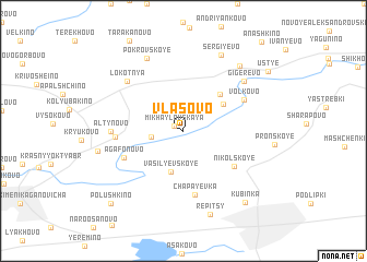 map of Vlasovo