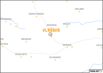 map of Vlasovo