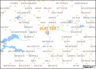 map of Vlatten
