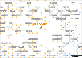 map of Vlessart