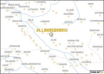 map of Vllahogoranxi