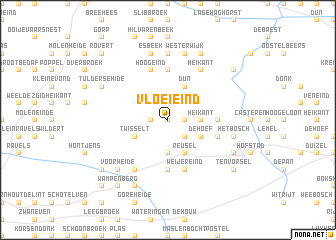 map of Vloeieind
