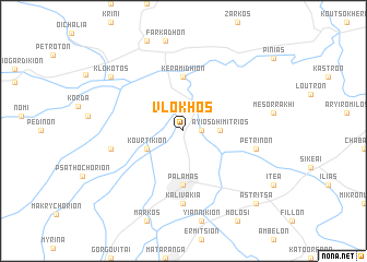 map of Vlokhós