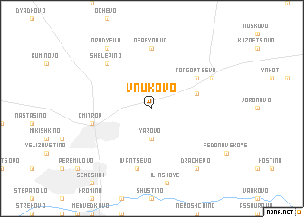map of Vnukovo