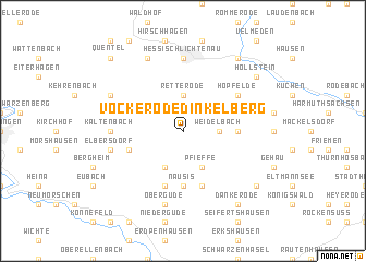 map of Vockerode-Dinkelberg