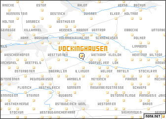 map of Vöckinghausen