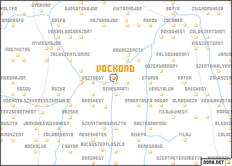 map of Vöckönd