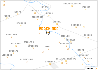 map of Vodchinka