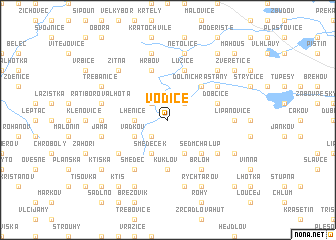 map of Vodice