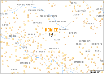 map of Vodice