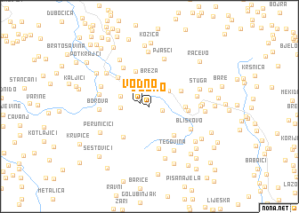 map of Vodno