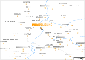 map of Vodoslavka