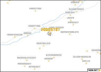 map of Vodostoy