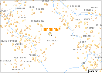 map of Vodovode