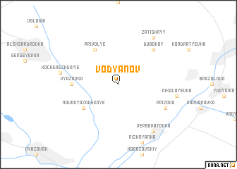 map of Vodyanov