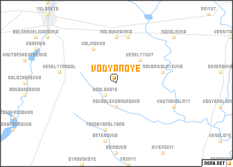 map of Vodyanoye