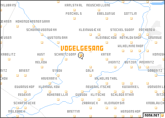 map of Vogelgesang