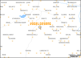 map of Vogelgesang