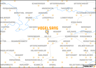 map of Vogelsang