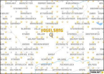 map of Vogelsang