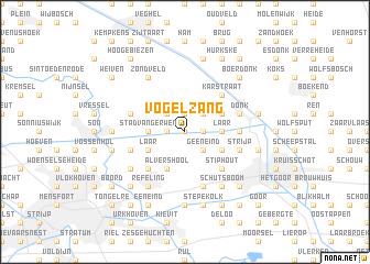map of Vogelzang